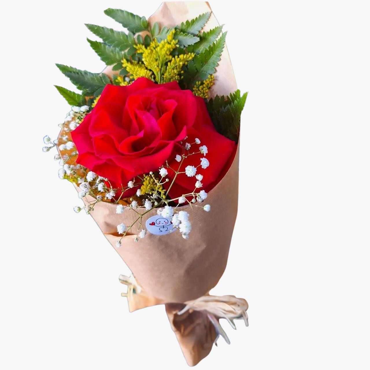 Bot�o de rosa