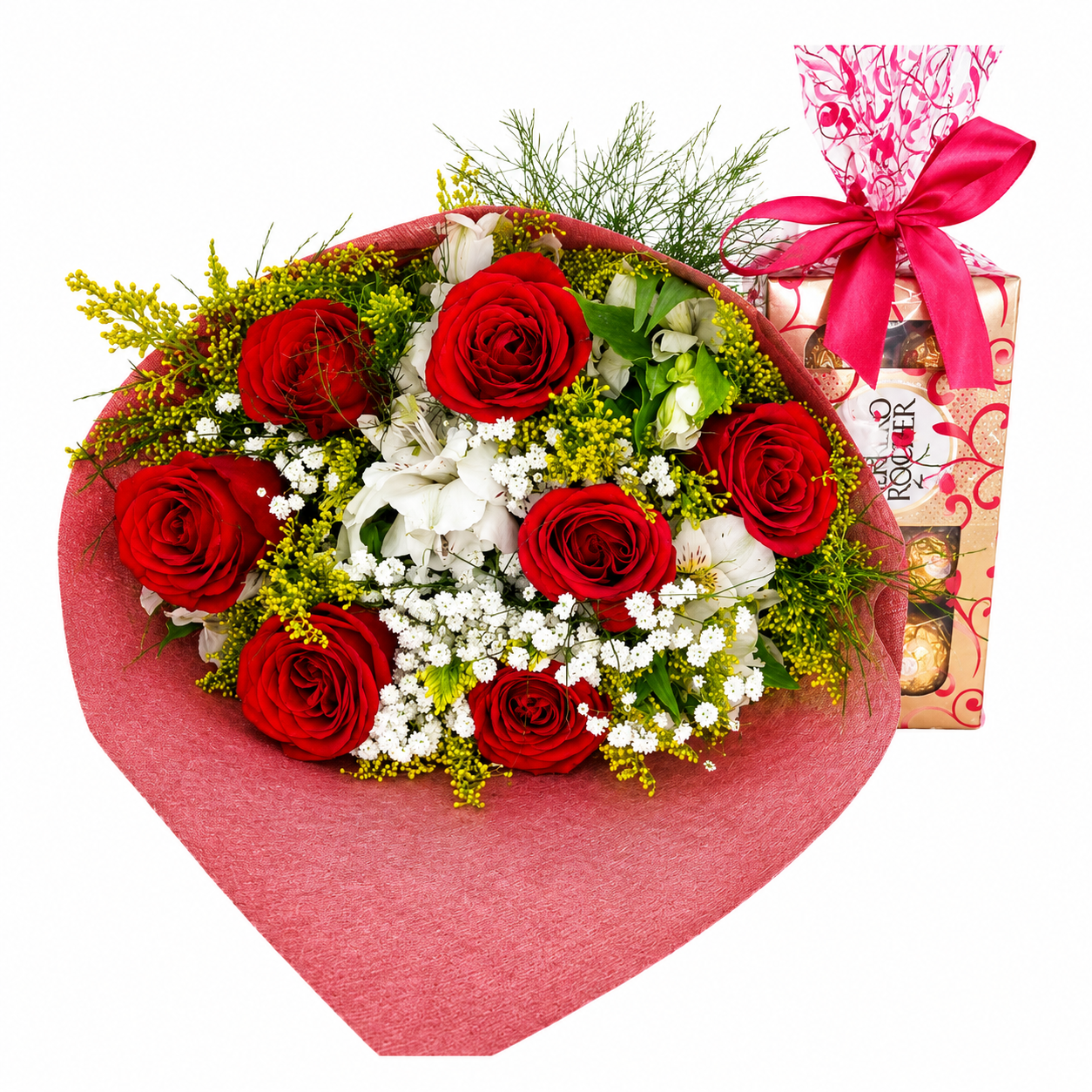 Buqu� Misto com Ferreiro Rocher