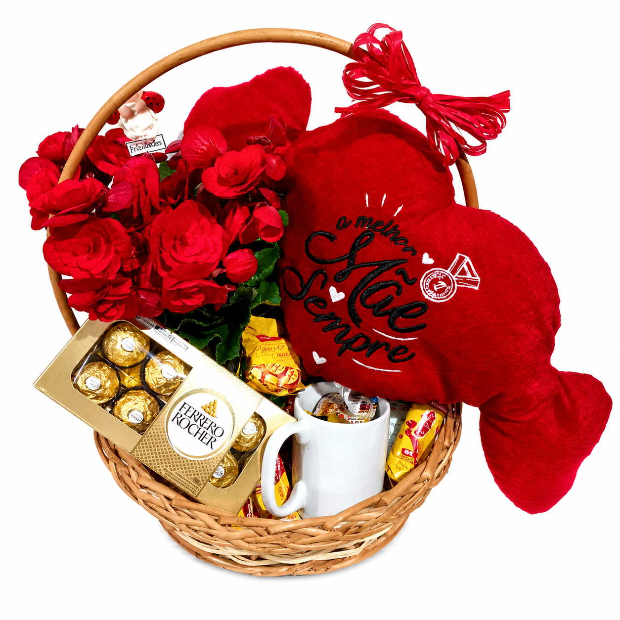 Cesta com Pel�cia 