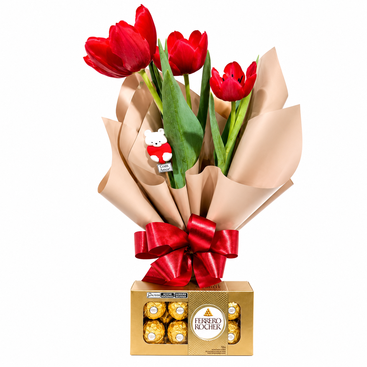 Tulipa com Ferrero