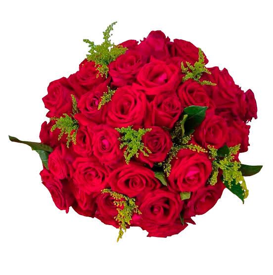 Buqu com 50 Rosas Vermelhas